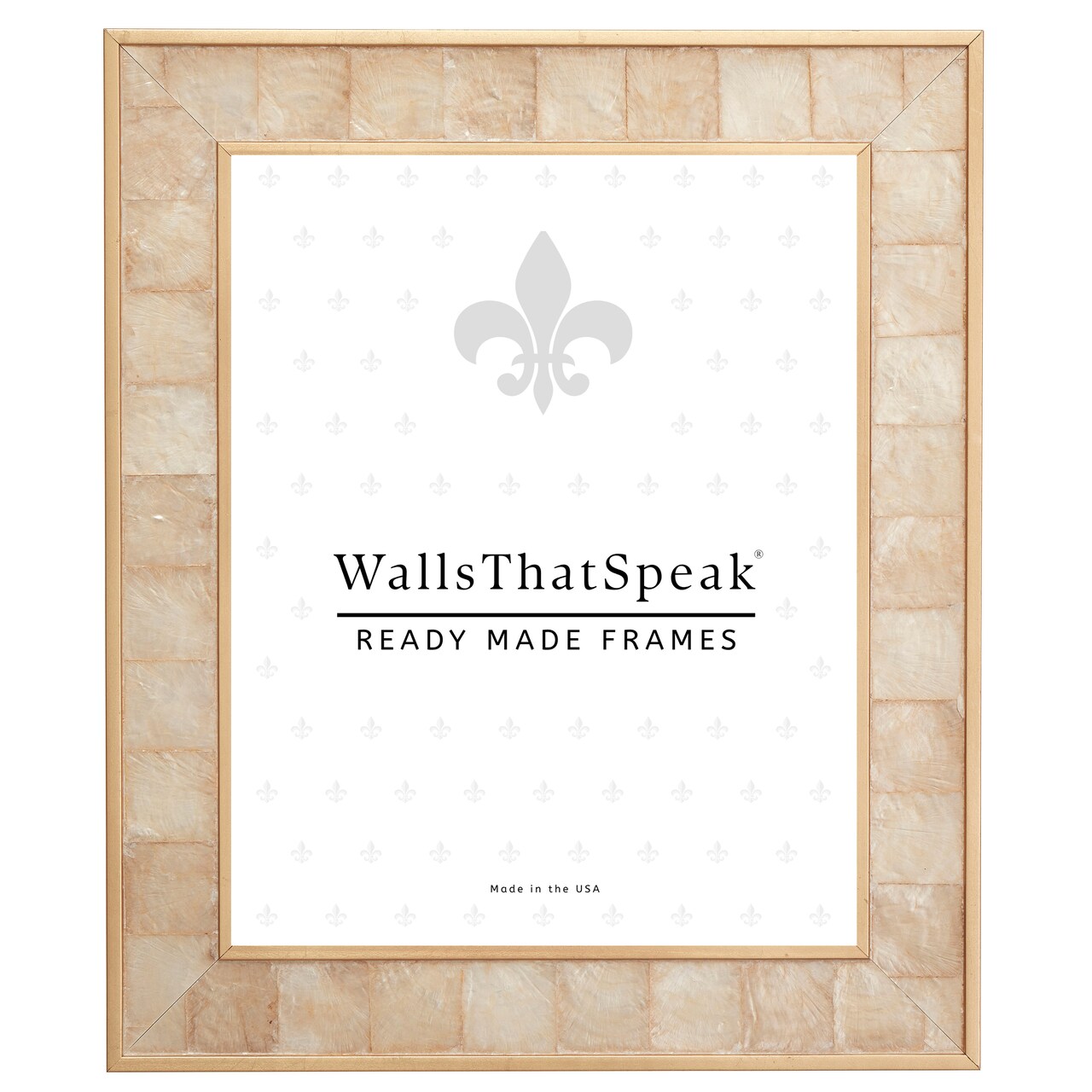 10x15 Picture Frame, Opulence 1.5 Inch MDF Moulding, Wall Display Frame for Art, Posters, or Photos by wallsthatspeak